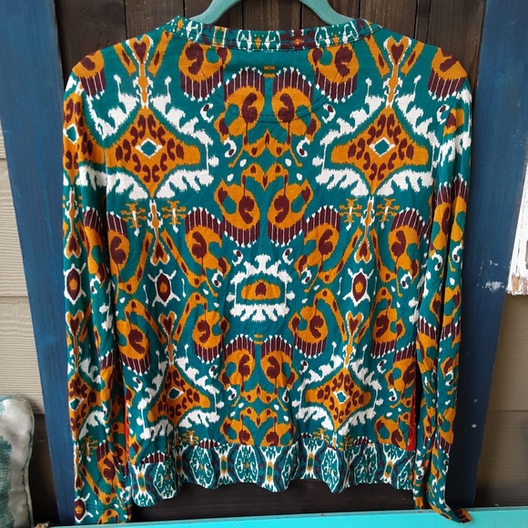 NWOT Tory Burch long sleeve top size S. - Picture 4 of 4